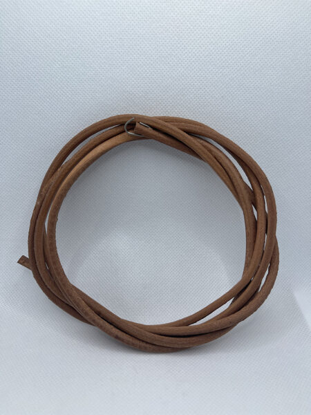 Ādas siksna mājas šujmašīnai, 1,7 metrs, ar skavu sastiprienāšanai,  B111