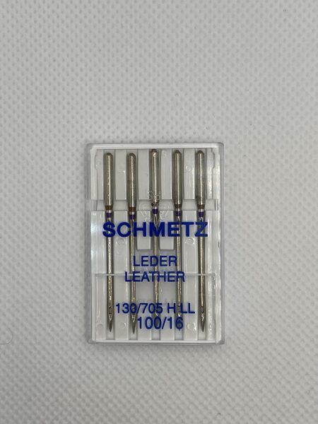 Adatas sadzīves šujmašīnām, izmērs nr.100, LEATHER