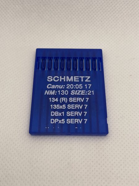 Adatas taisnās vīles šujmašīnām, izmērs nr.130, sist.nr.134R.