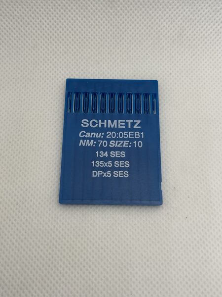 Adatas taisnās vīles šujmašīnām, izmērs nr.70, sist.nr.134R. Trikotāžas asinājums SES.